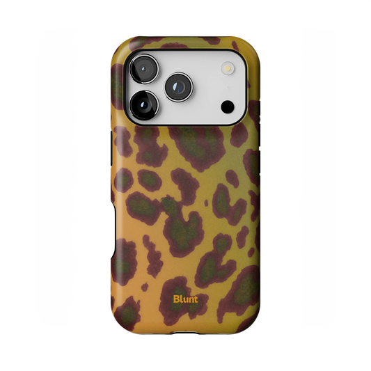 Cranberry Cheetah iPhone Case