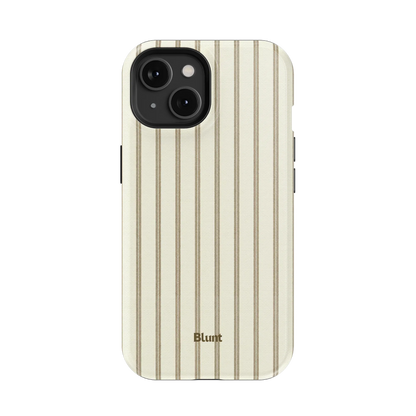 Matcha Pinstripe iPhone Case