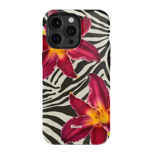 Zebra Lily iPhone Case