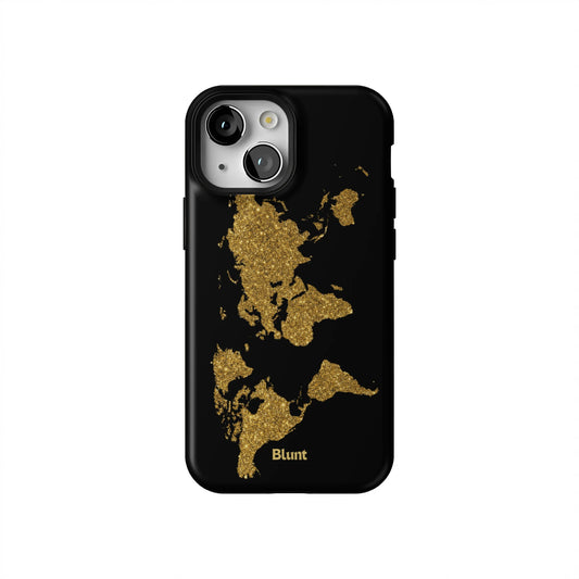 Golden-Border-iphone-case-iPhone 13 Mini-1