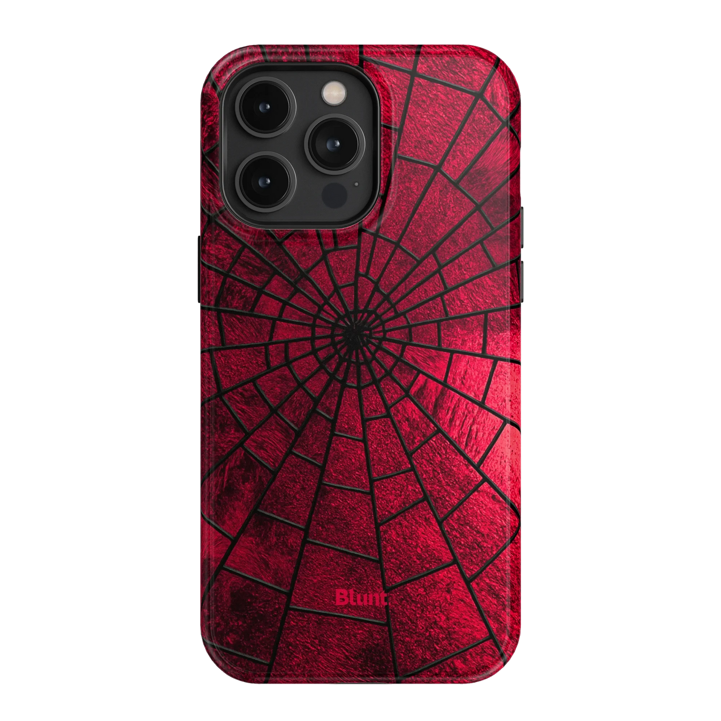 Crimson Web iPhone Case