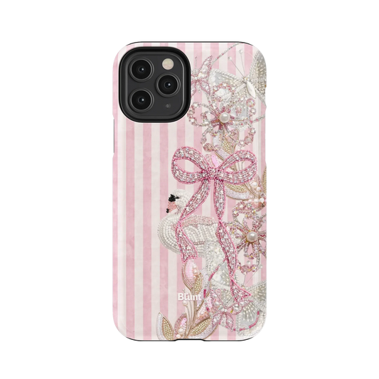 Striped Grace iPhone Case
