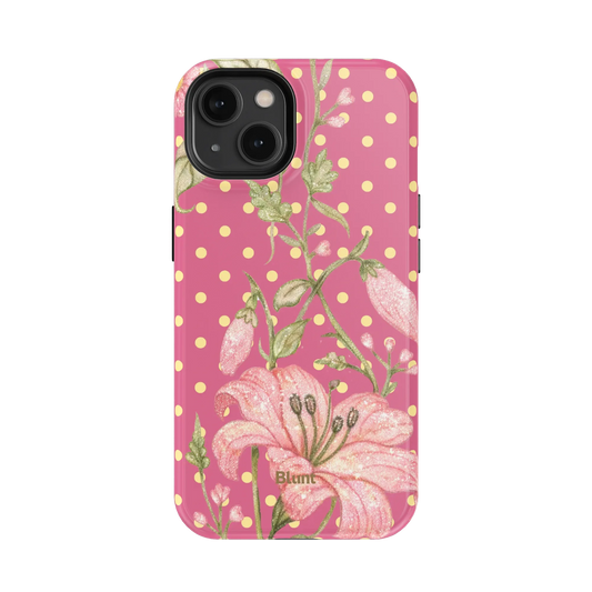 Cherry Blossom Dot iPhone Case