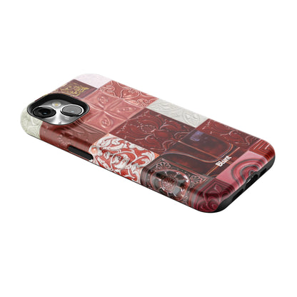 Checkered-Rouge-iphone-case-iPhone 13-2