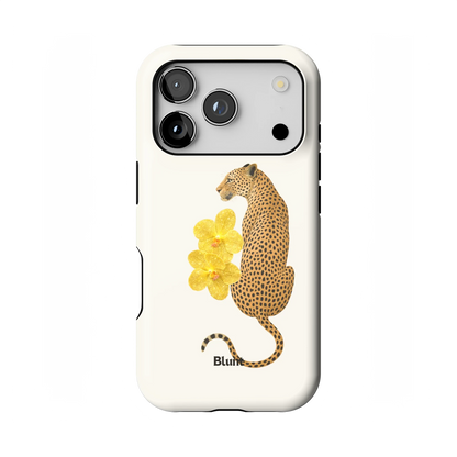 White Cleo iPhone Case