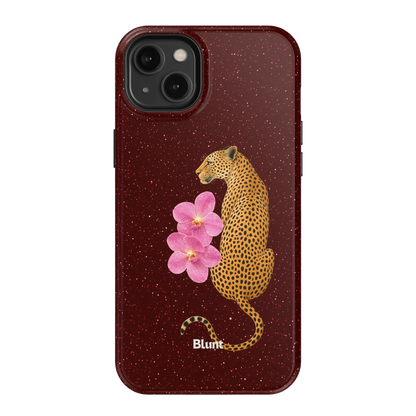 Burgundy Cleo iPhone Case