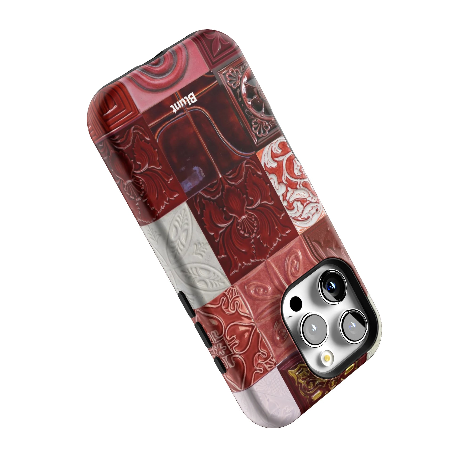 Checkered-Rouge-iphone-case-iPhone 16 Pro-4