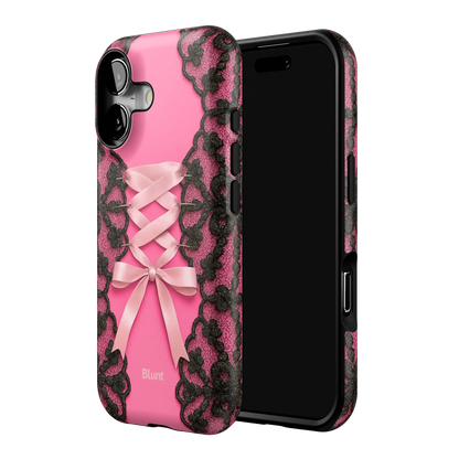 Pink Corset iPhone Case