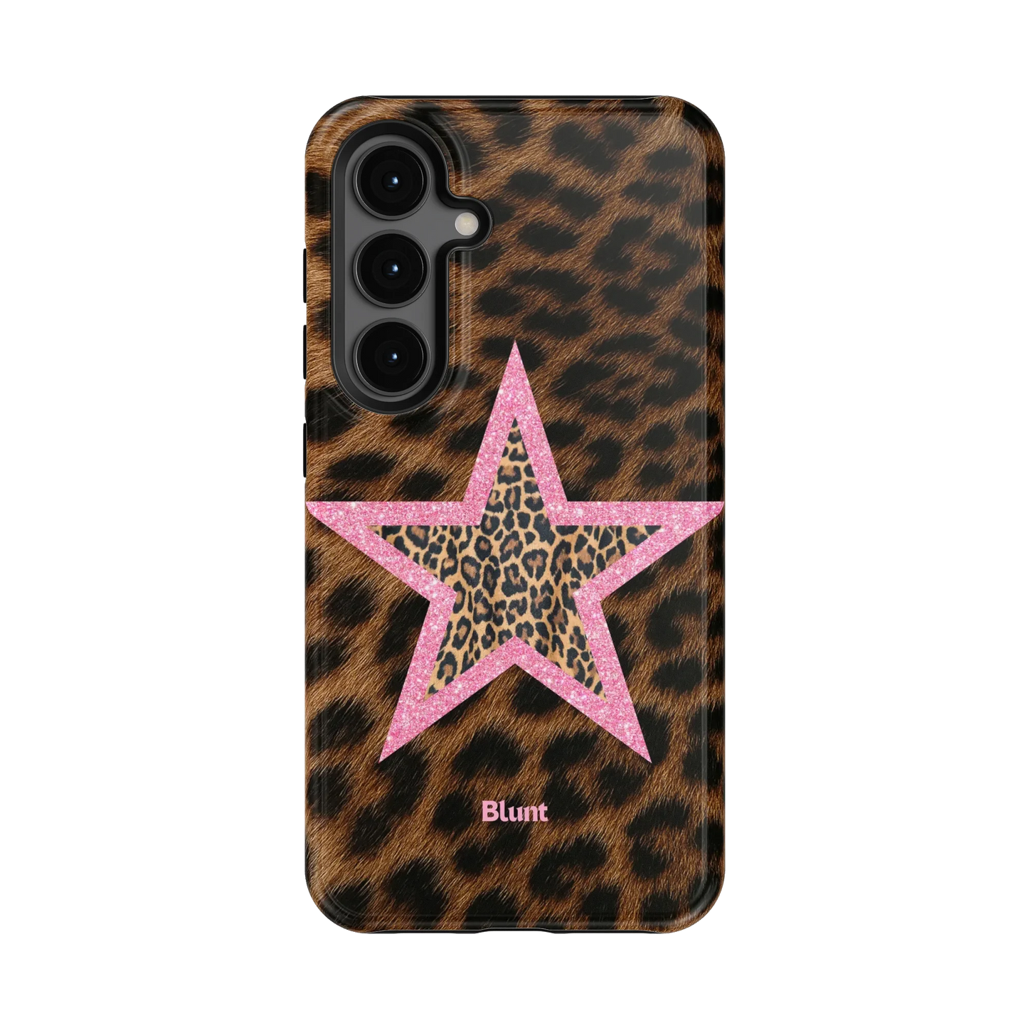 Pink Cheetah Starlette Samsung Case