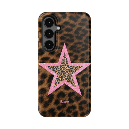 Pink Cheetah Starlette Samsung Case