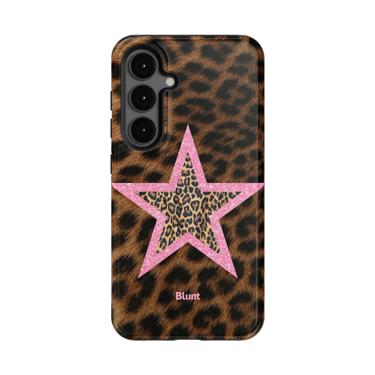 Pink Cheetah Starlette Samsung Case
