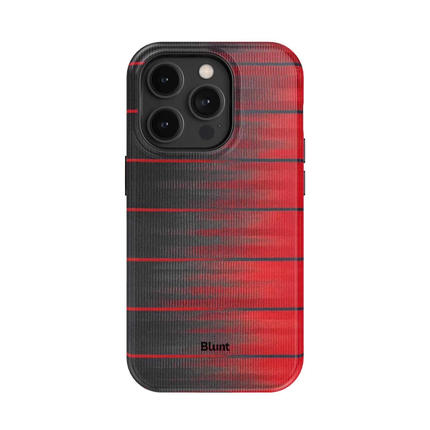 Crimson Stripe iPhone Case