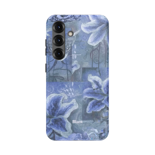 Blue-Irideska-samsung-case-Galaxy S25-1