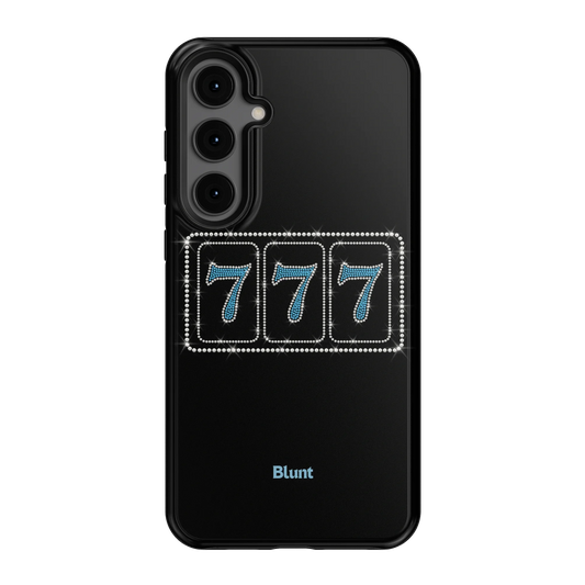 Blue Lucky 777 Samsung Case
