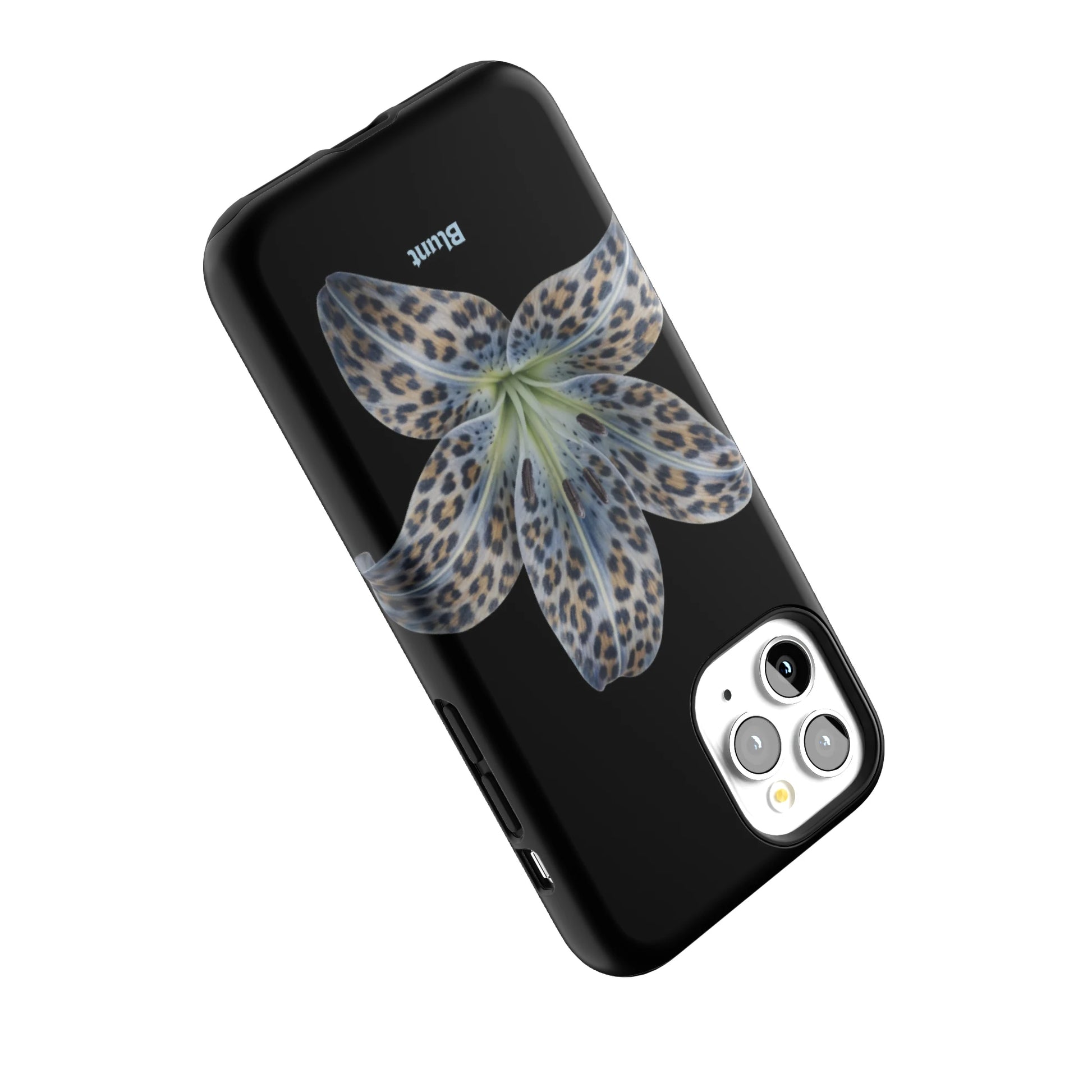 Blue-Leopard-Bloom-iphone-case-iPhone 11 Pro-4