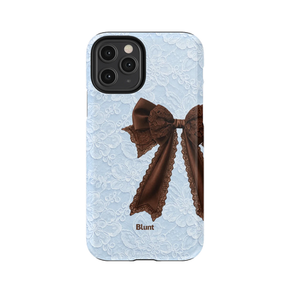 Bleu Bow iPhone Case
