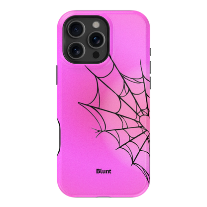 Pink Web iPhone Case