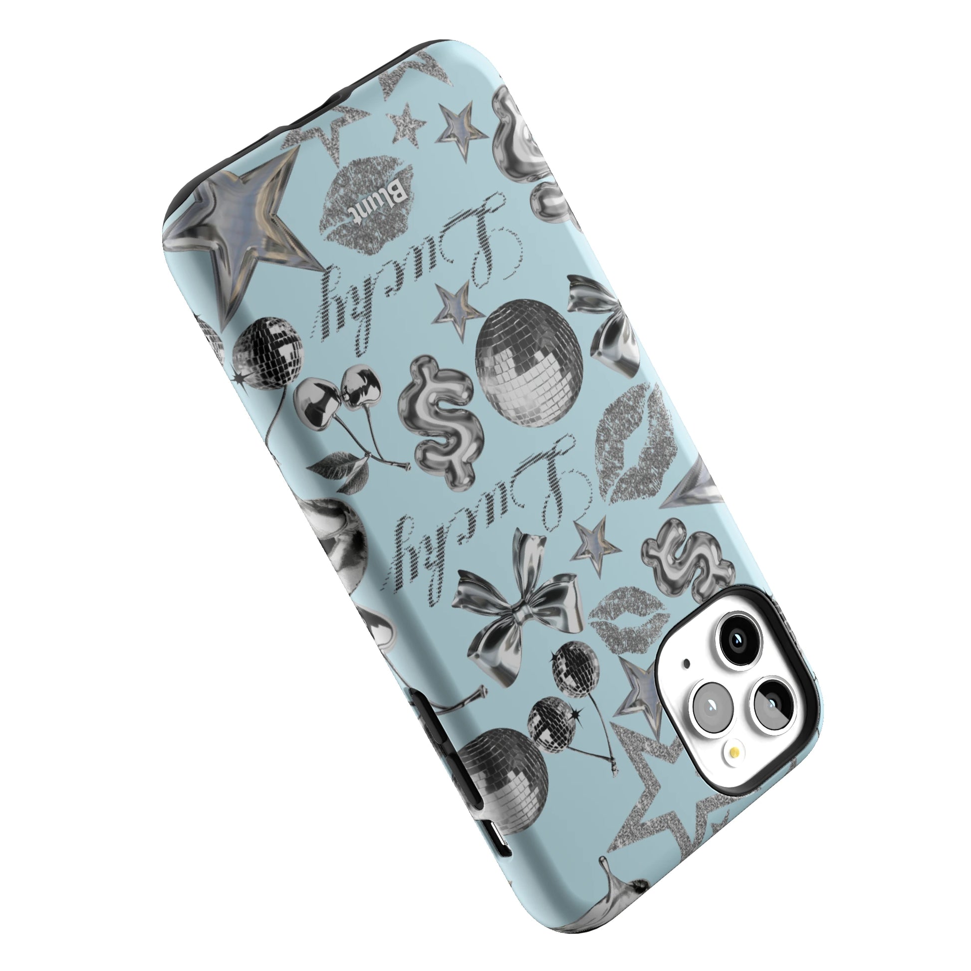 Lucky Baby Blue iPhone Case gallery - Iphone_11_Pro_Max_5