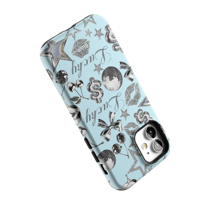 Lucky Baby Blue iPhone Case gallery - Iphone_12_Iphone_5