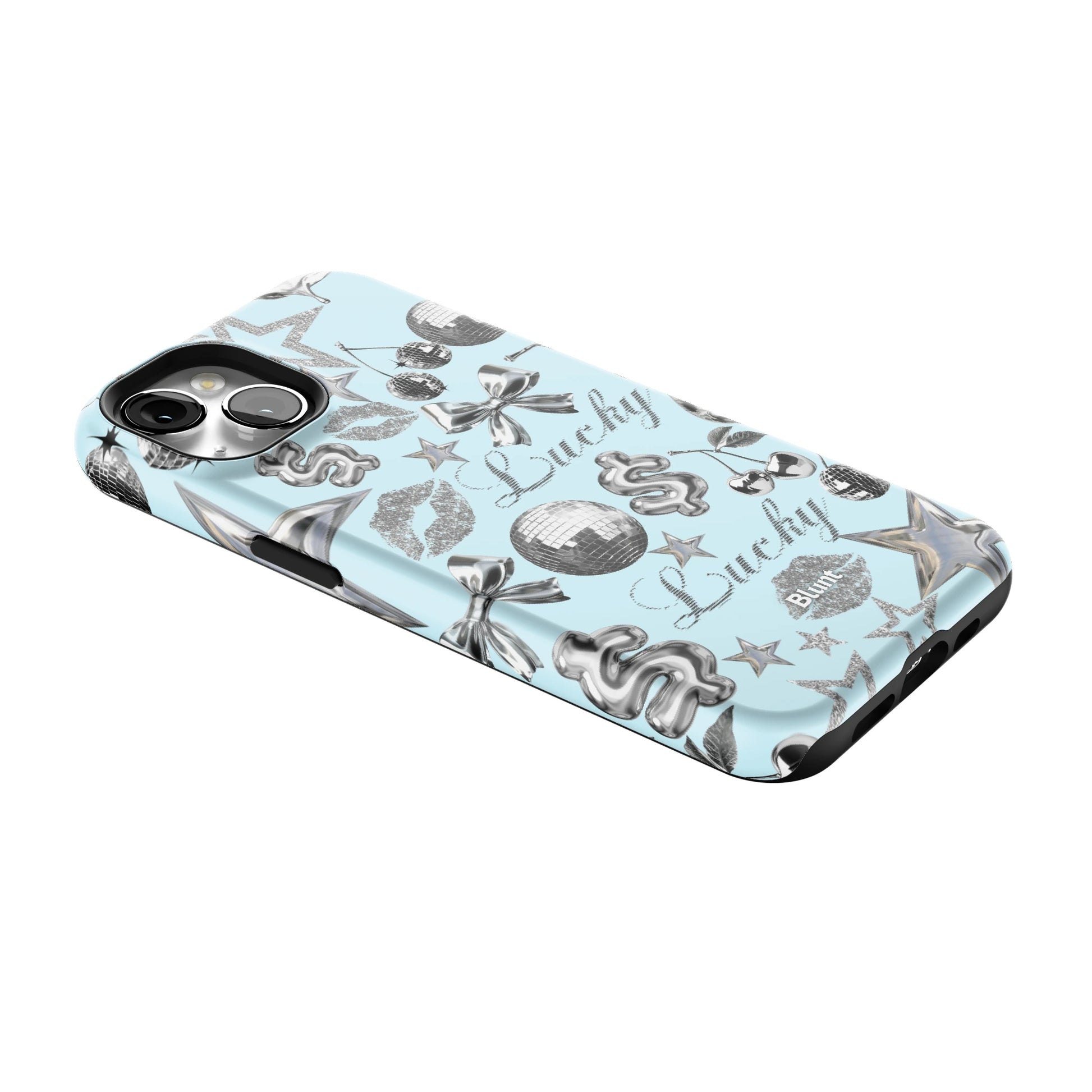 Lucky Baby Blue iPhone Case gallery - Iphone_13_Iphone_2