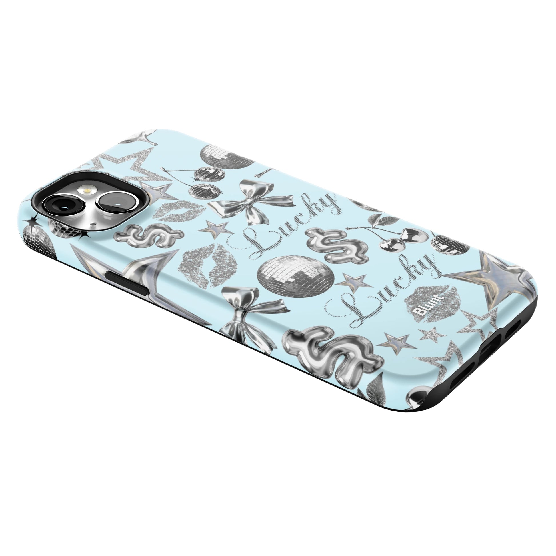Lucky Baby Blue iPhone Case gallery - Iphone_14_Mini_Air_Plus_2