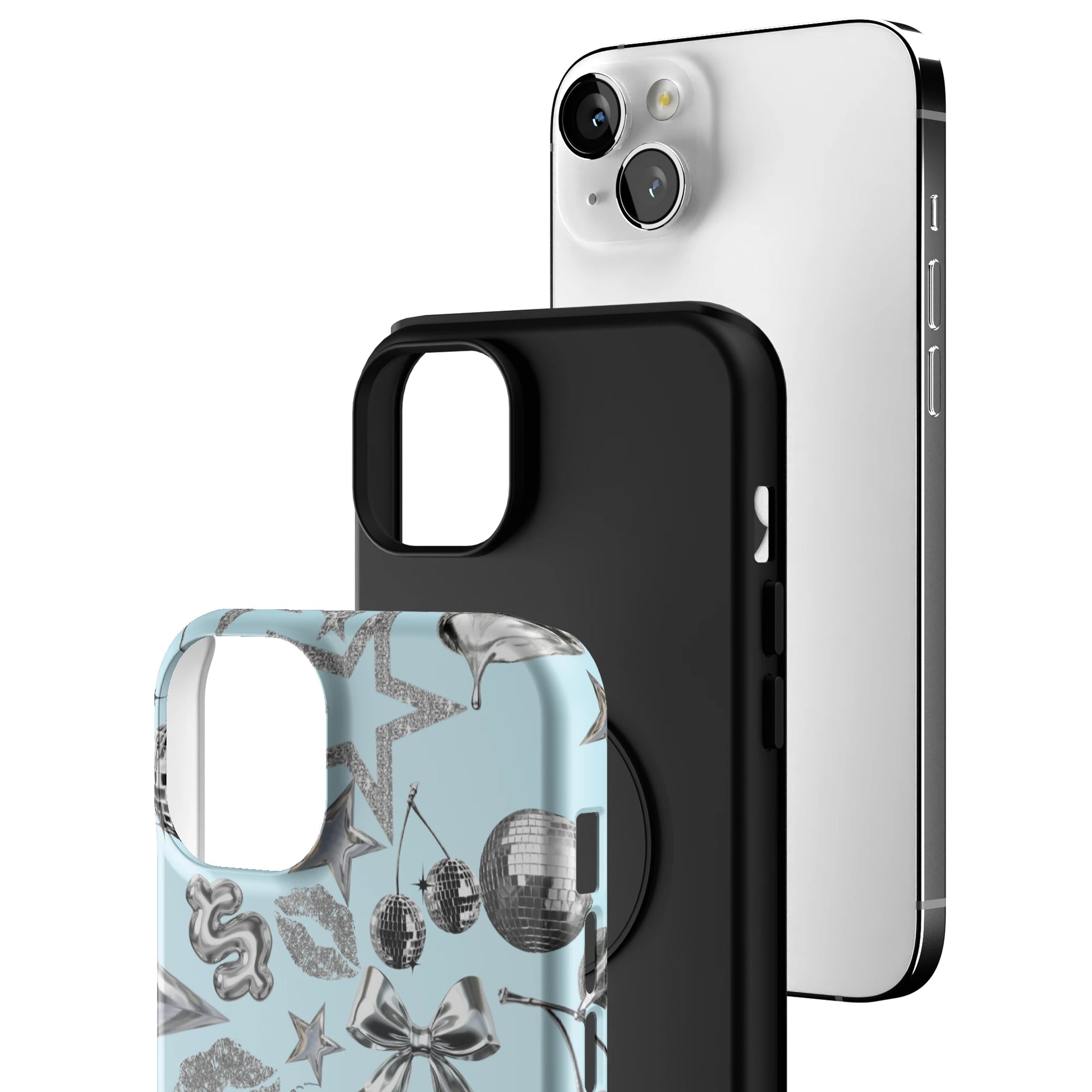 Lucky Baby Blue iPhone Case gallery - Iphone_14_Mini_Air_Plus_3