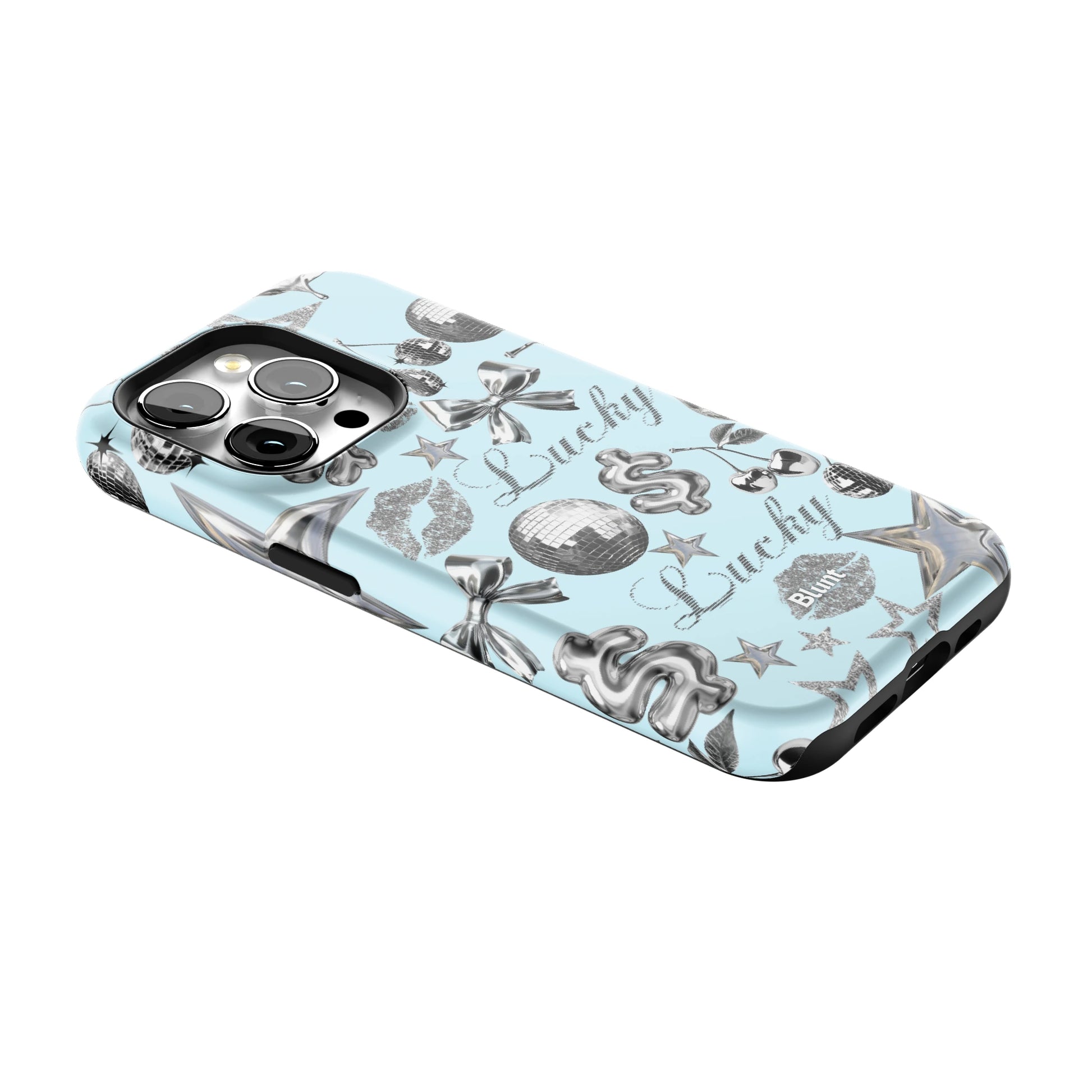 Lucky Baby Blue iPhone Case gallery - Iphone_15_Pro_2