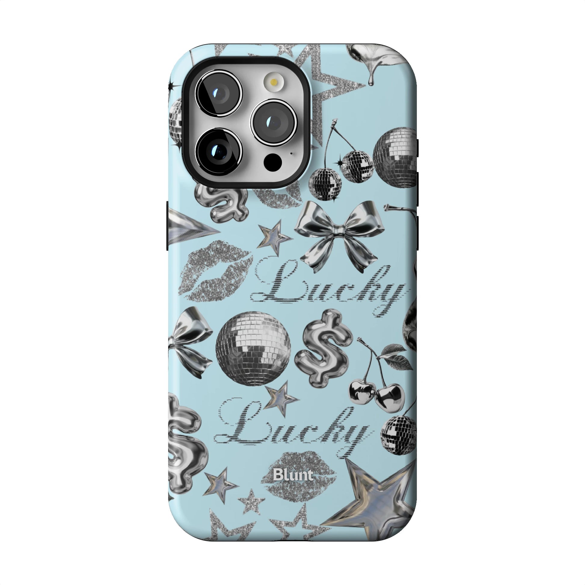 Lucky Baby Blue iPhone Case gallery - Iphone_15_Pro_Max_1