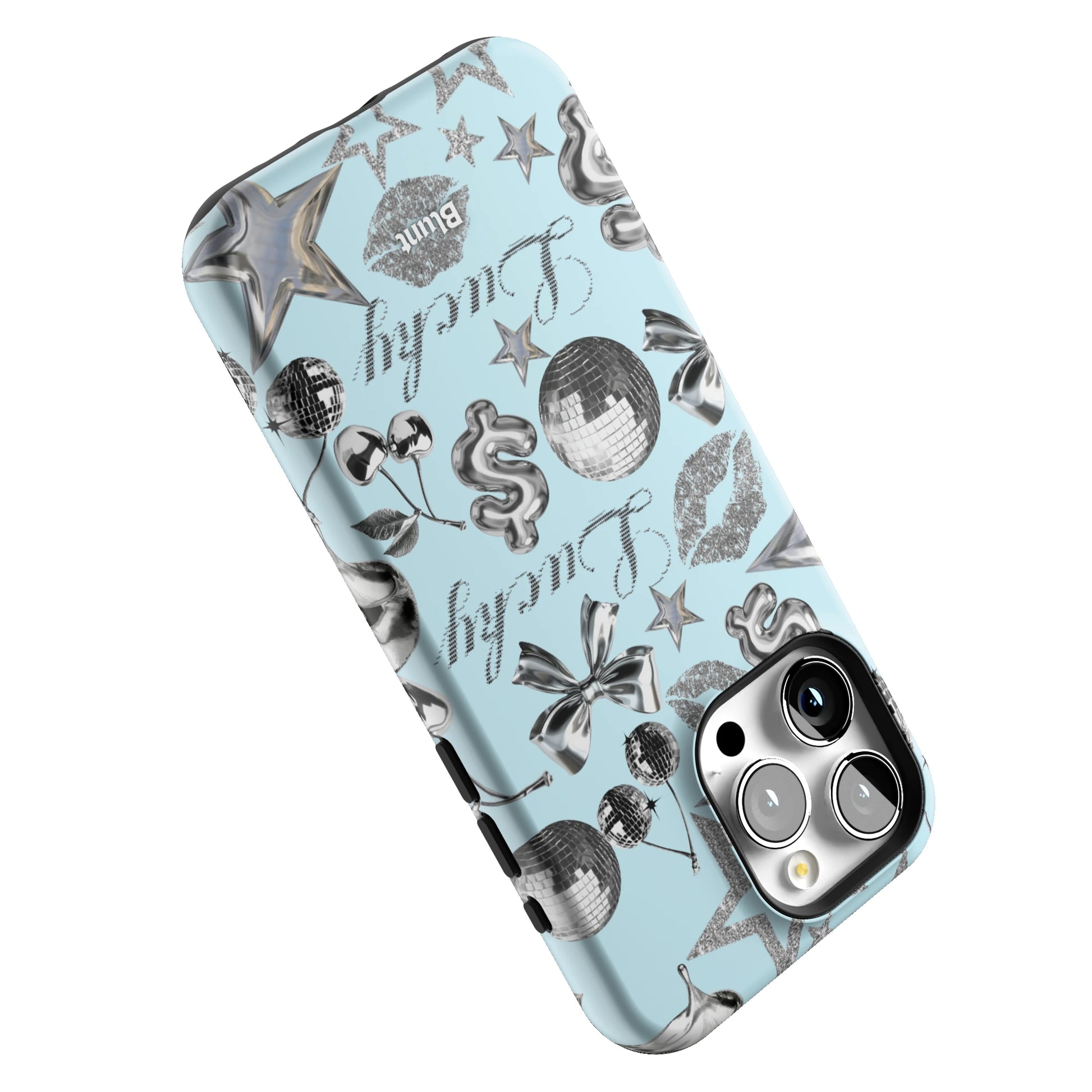 Lucky Baby Blue iPhone Case gallery - Iphone_15_Pro_Max_5