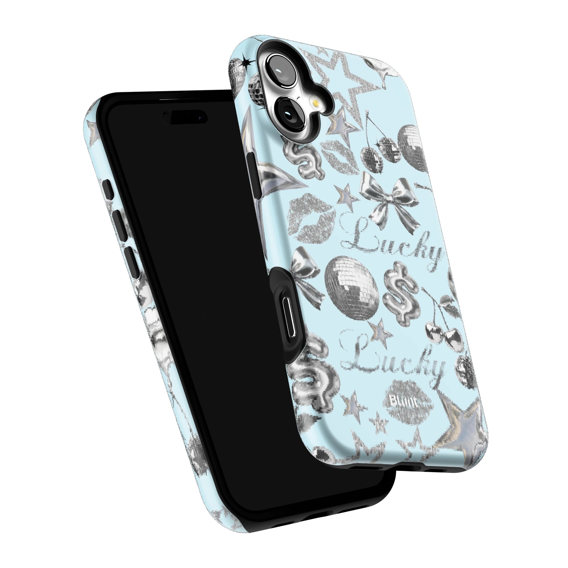 Lucky Baby Blue iPhone Case gallery - Iphone_16_Mini_Air_Plus_6