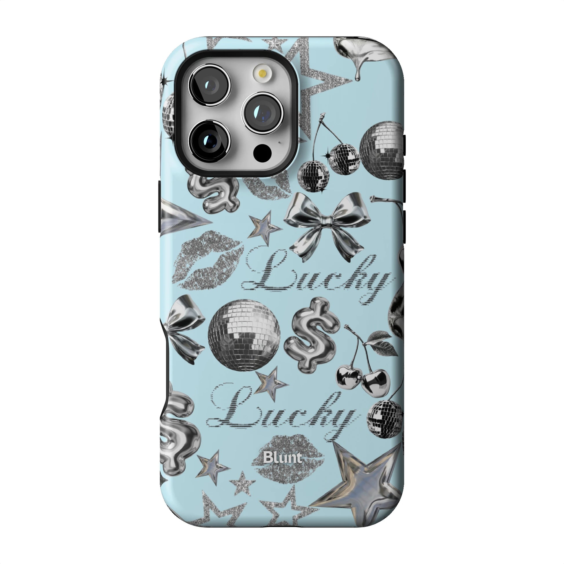 Lucky Baby Blue iPhone Case gallery - Iphone_16_Pro_Max_1