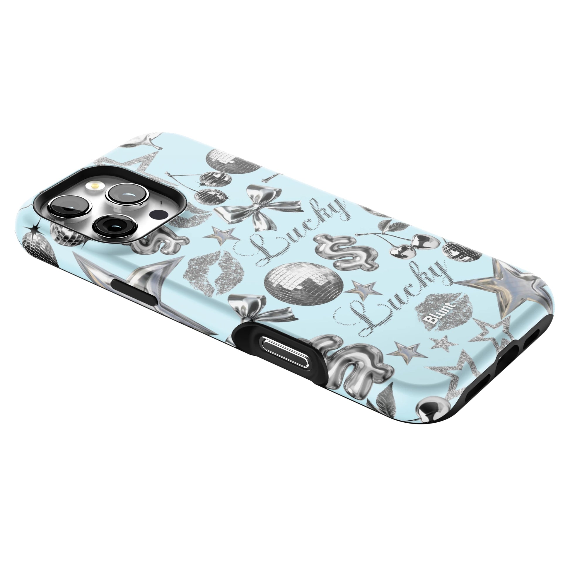 Lucky Baby Blue iPhone Case gallery - Iphone_16_Pro_Max_2