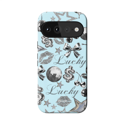 Lucky Baby Blue Pixel Case - Blunt Cases