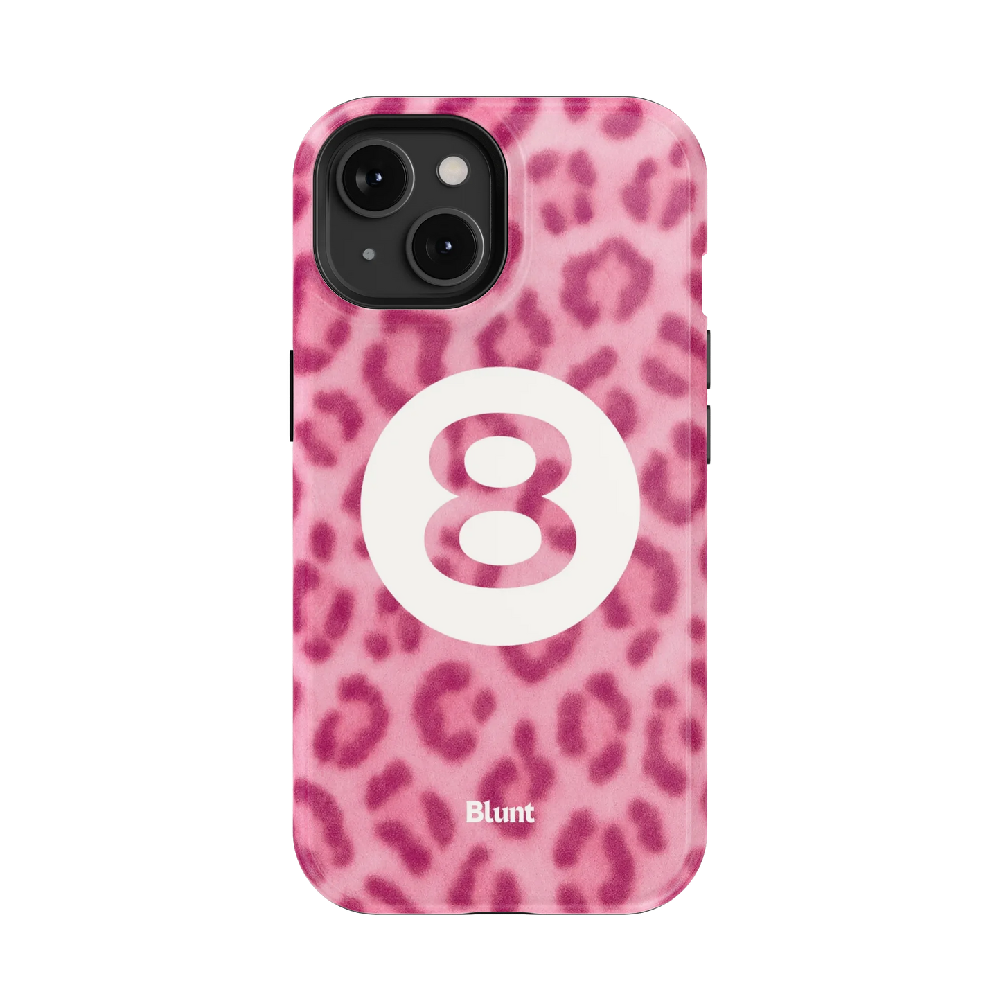 Pink Cheetah Magic 8 iPhone Case