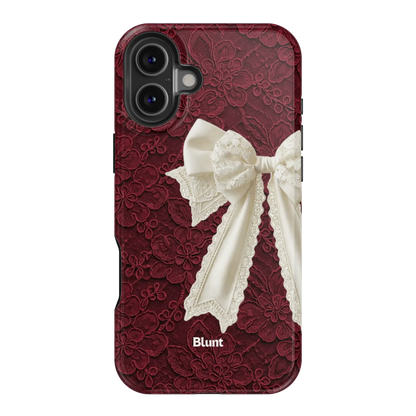 Velvet Bow iPhone Case