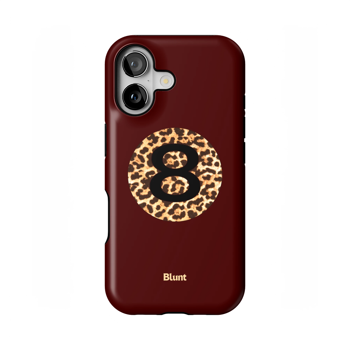 Burgundy Magic 8 iPhone Case