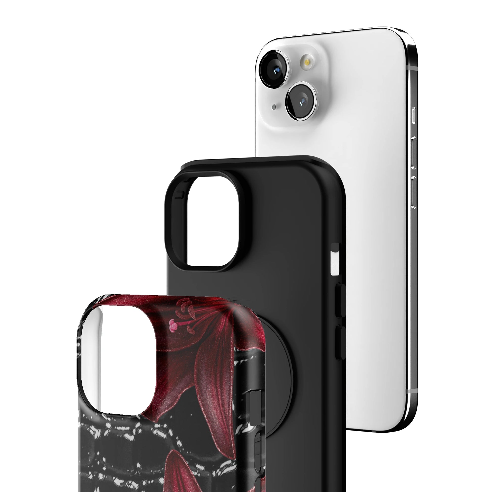 Luxe Blossom iPhone Case gallery - Iphone_15_Iphone_3