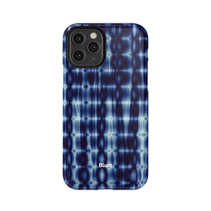 Blue Ripple iPhone Case