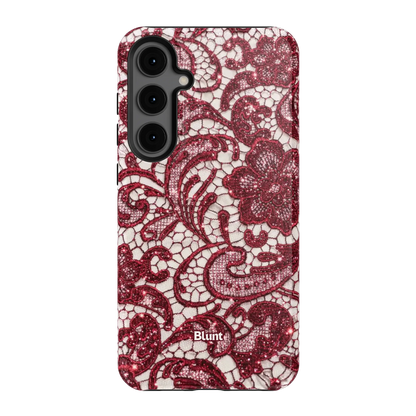 Crimson Lace Samsung Case