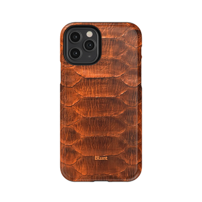 Auburn Python iPhone Case