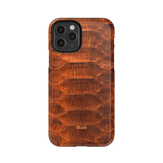 Auburn Python iPhone Case