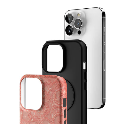 Coral-Glam-iphone-case-iPhone 13 Pro-3