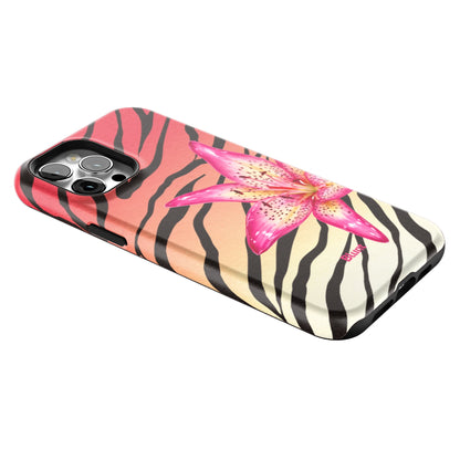 Striped-Lilly-iphone-case-iPhone 12 Pro Max-2