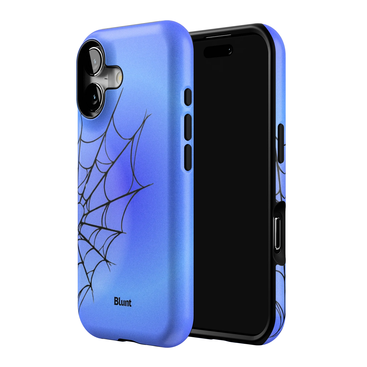 Blue Web iPhone Case