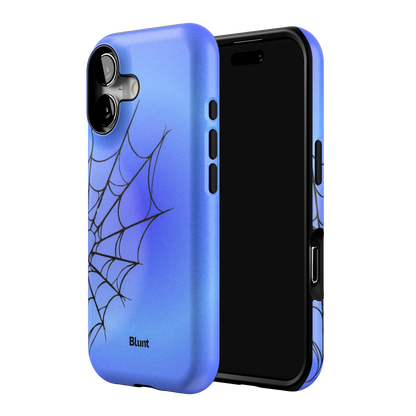 Blue Web iPhone Case