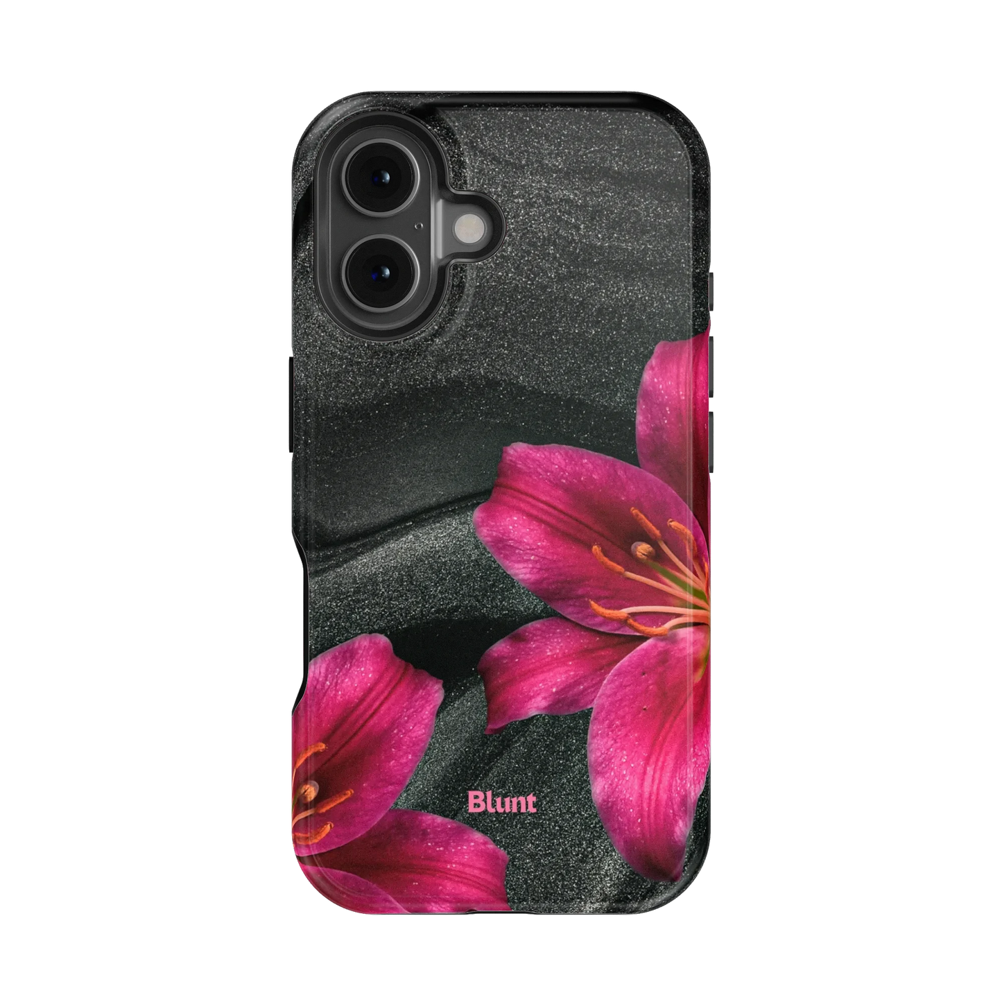 Midnight Petals iPhone Case