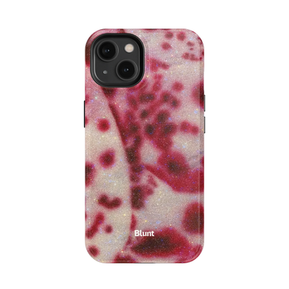 Crimson Veil iPhone Case