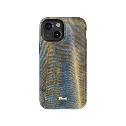 Worn Denim iPhone Case