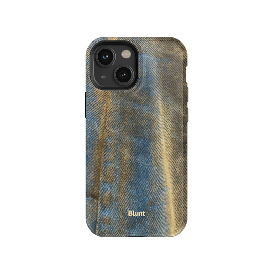 Worn Denim iPhone Case