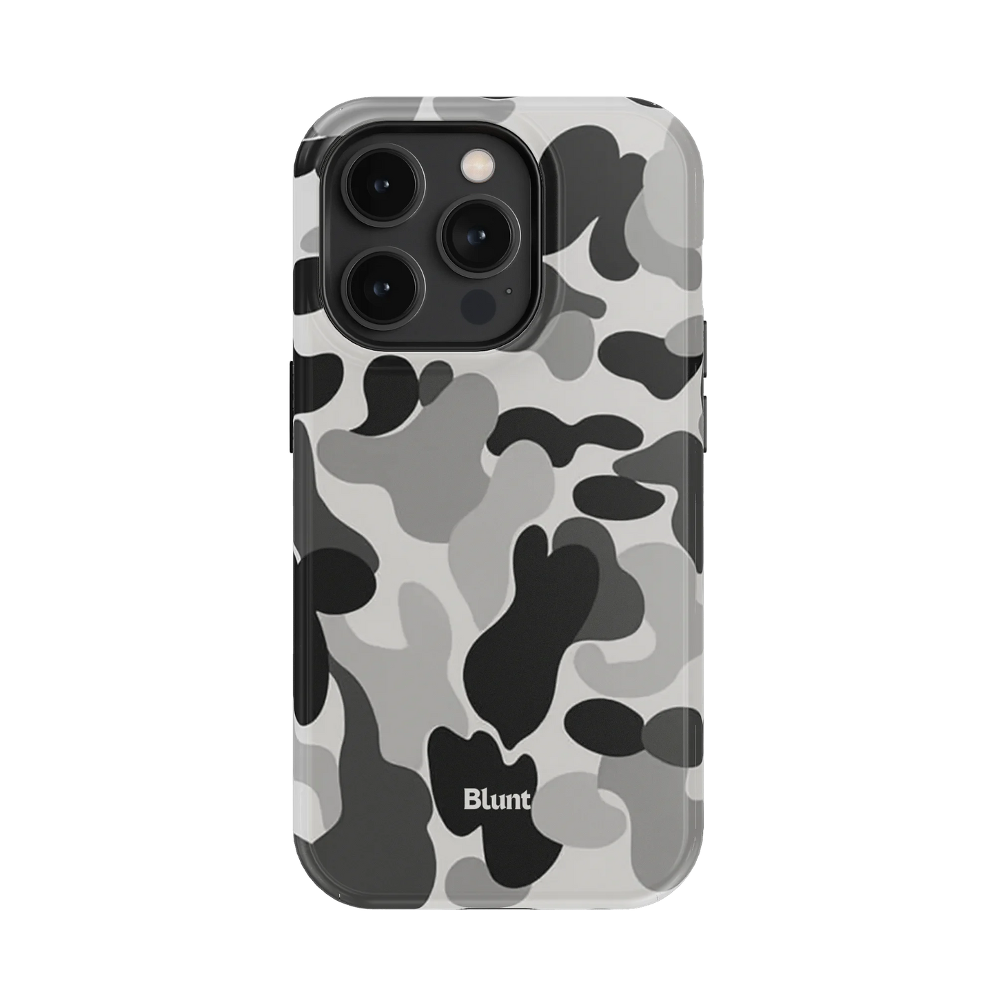 Grey Camo iPhone Case